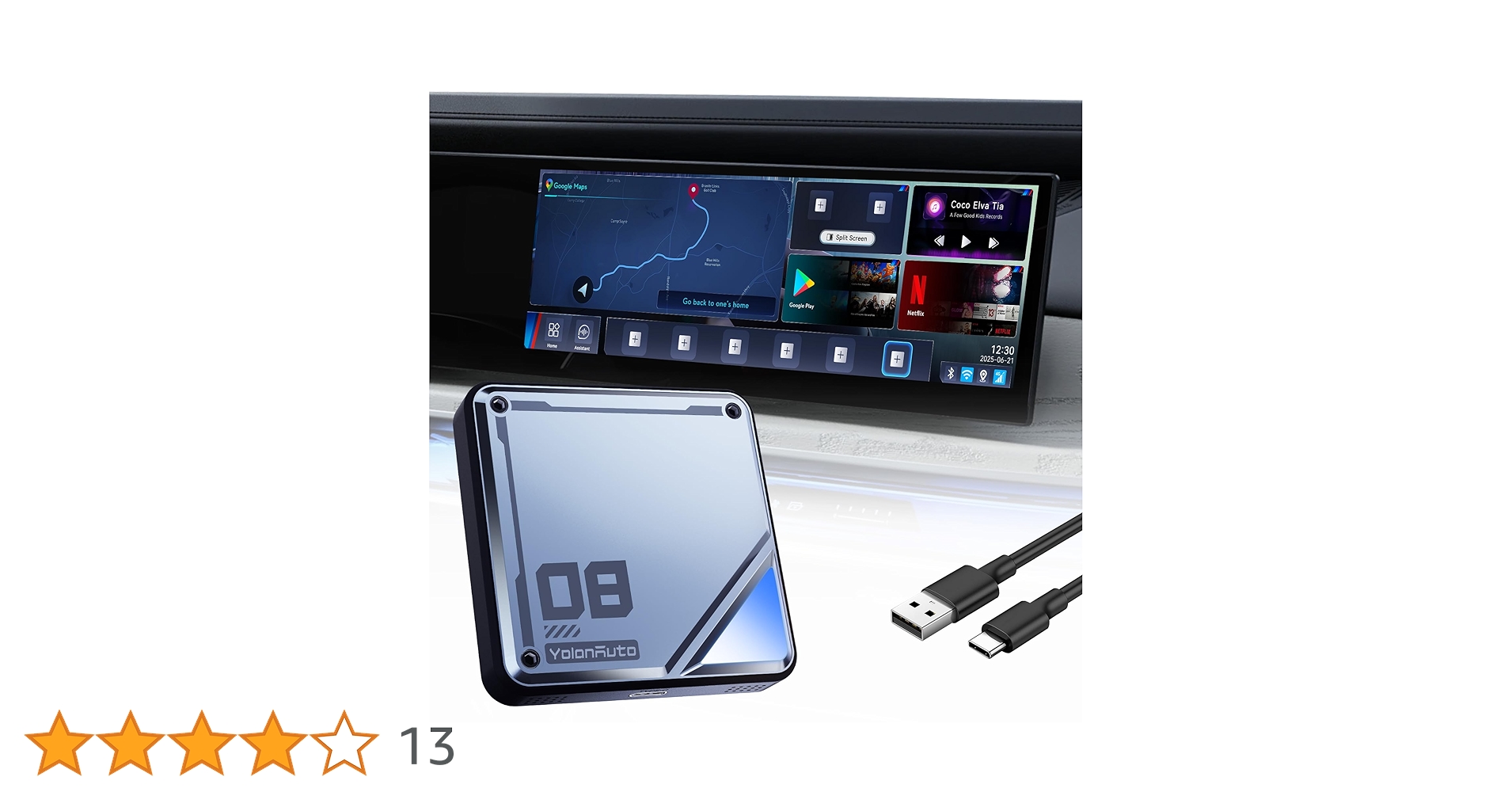 Amazon.co.jp: 【BMW専用・技適認証済】YolanAuto CarPlay AIボックス